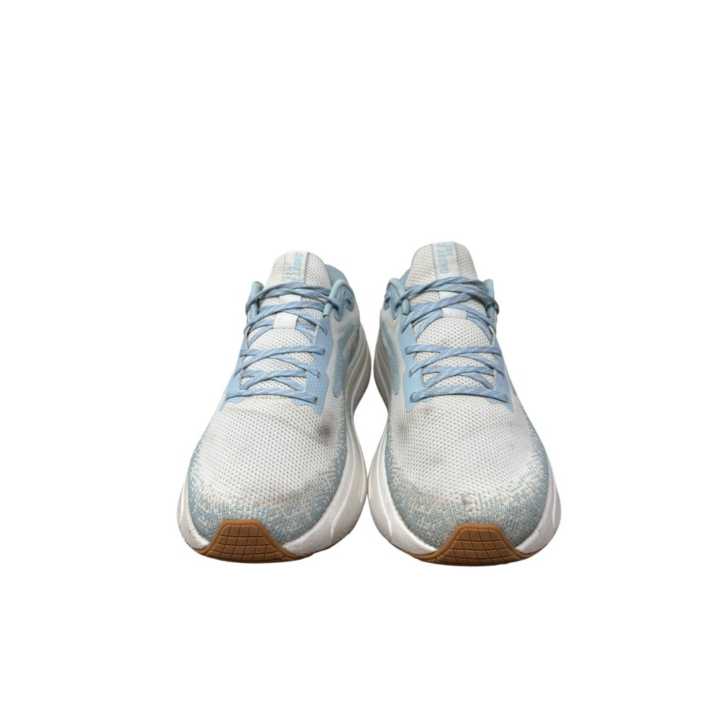Brooks Ghost Max Women 9.5 White Blue Running Shoes 1204201B163 Max Cushion - Picture 8 of 11